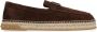 Valentino Leisure Flows eco-suede espadrilles Brown Heren - Thumbnail 1