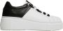 Valentino Leren Sneaker Wit Zwart Dames White Dames - Thumbnail 1