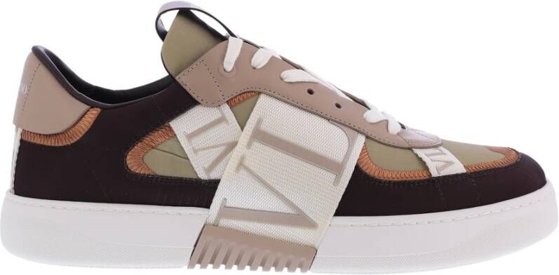 Valentino Garavani Vltn Leren Sneakers Verhoog Sneaker Spel Multicolor Heren