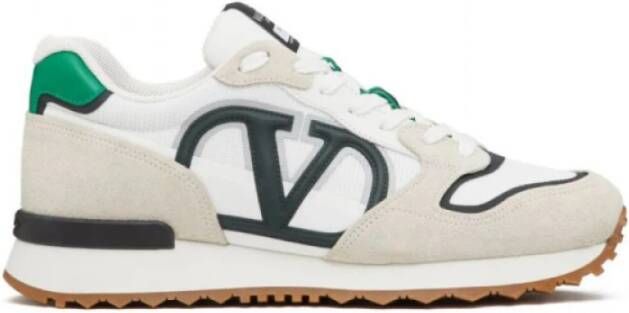 Valentino Garavani Bruine Sneakers met VLogo Brown Heren