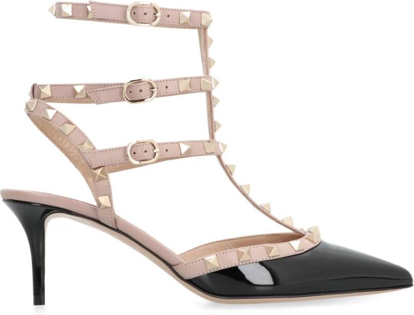 Valentino Garavani Rockstud Enkelband Pomp Gesloten Schoenen Black Dames