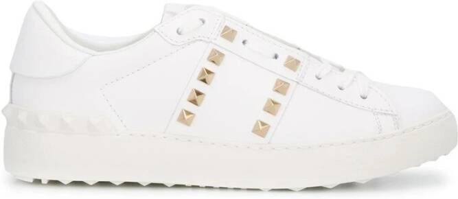 Valentino Rockstud Untitled Sneakers White Heren