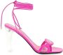 Valentino Garavani Pumps & high heels Sandals Chain 1967 Calfskin in roze - Thumbnail 1