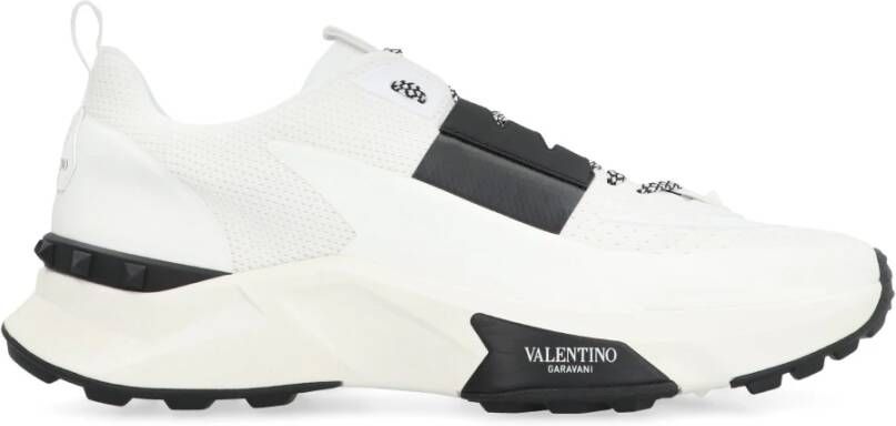 Valentino Studded Low-Top Sneakers White Heren