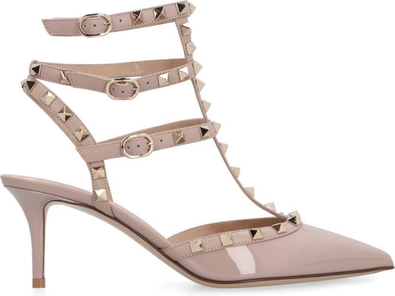 Valentino Studded Slingback Stiletto Hakken Pink Dames