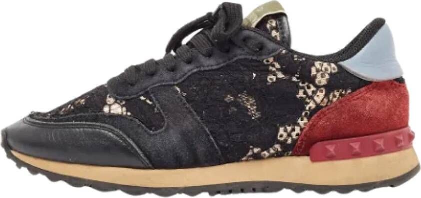 Valentino Vintage Pre-owned Lace sneakers Multicolor Dames