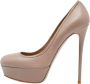 Valentino Vintage Pre-owned Leather heels Pink Dames - Thumbnail 1