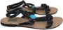 Valentino Vintage Pre-owned Leather sandals Black Dames - Thumbnail 1