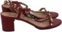 Valentino Vintage Pre-owned Leather sandals Brown Dames - Thumbnail 1