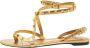 Valentino Vintage Pre-owned Leather sandals Yellow Dames - Thumbnail 1