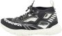 Valentino Vintage Pre-owned Leather sneakers Black Dames - Thumbnail 1