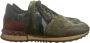 Valentino Vintage Pre-owned Leather sneakers Green Dames - Thumbnail 1