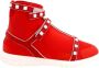 Valentino Vintage Pre-owned Nylon sneakers Red Dames - Thumbnail 1