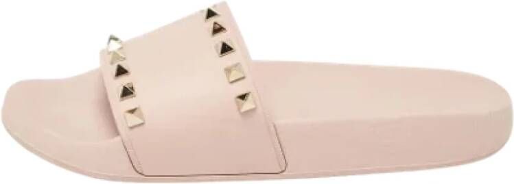 Valentino Vintage Pre-owned Rubber flats Pink Dames