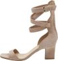 Valentino Vintage Pre-owned Suede sandals Beige Dames - Thumbnail 1