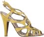 Valentino Vintage Pre-owned Suede sandals Yellow Dames - Thumbnail 1