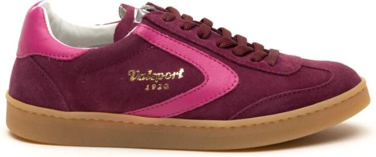 Valsport 1920 Fuchsia Sneakers voor Vrouwen Olimpia Suede Pink Dames