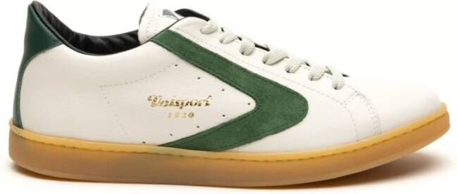 Valsport 1920 Klassieke Tournament Leren Sneakers voor Mannen White Heren