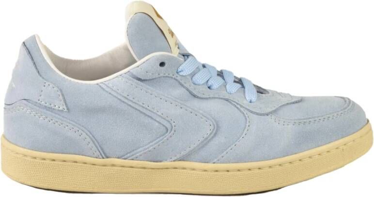 Valsport 1920 Leren sneakers met rubberen zool Blue Dames