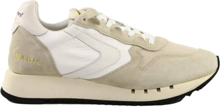 Valsport 1920 Sneakers met polyester en leer Beige Heren