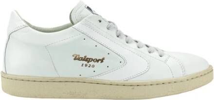 Valsport 1920 Italiaans Leren Witte Sneakers voor Mannen White Heren