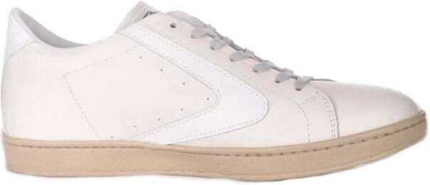 Valsport 1920 Italiaans Leren Witte Sneakers voor Mannen White Heren