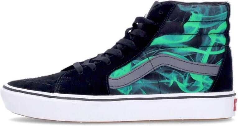 Vans After Dark Sk8-hi Hoge Sneaker Zwart Groen Black Heren