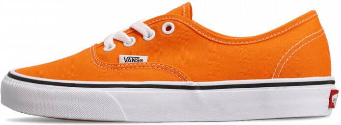 Vans Platte Tennisschoenen Authentiek Orange Heren