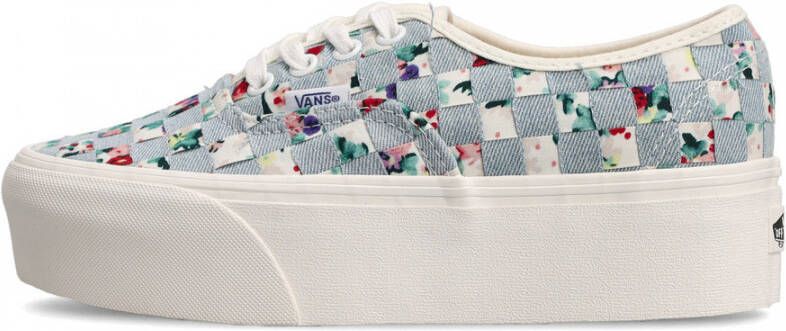 Vans Authentieke Stackform Blauw Multi-Kleur Sneakers Multicolor Dames