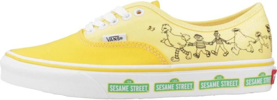 Vans Authentieke Sesamstraat Sneakers Yellow Dames