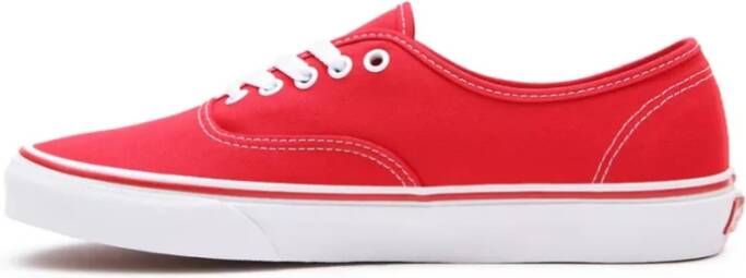 Vans Rode UA Authentic Women Lage Sneakers Red Dames