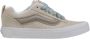 Vans Beige Leren Sneakers met Rubberen Zool Beige Dames - Thumbnail 1