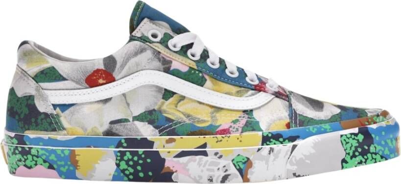 Vans Beperkte oplage Bloemen Gele Sneakers Multicolor Dames