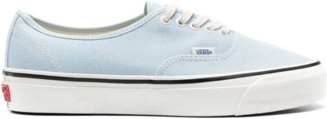 Vans Blauwe Canvas Sneakers met Streepdetail Blue Heren