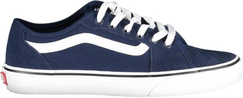 Vans Blauwe Heren Sportschoenen met Contrastdetails Blue Heren