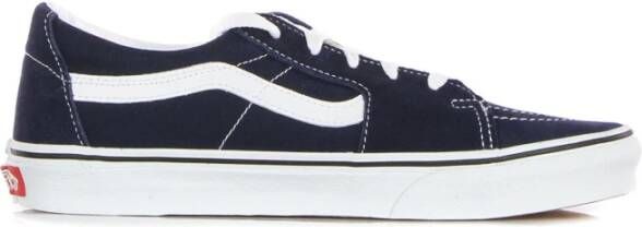 Vans Blauwe Jurk Lage Sneaker met Logo Blue Heren