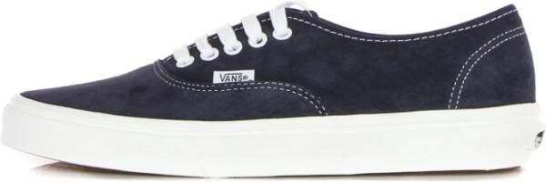 Vans Blauwe lage sneaker met metalen oogjes Blue Heren