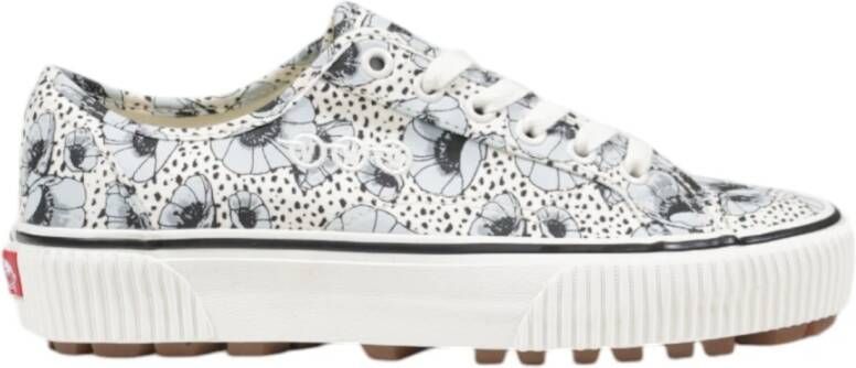 Vans Bloemenleren schoenen met rubberen zool Multicolor Dames