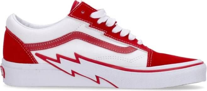 Vans Bolt 2 Tone Rood Lage Schoen Red Heren