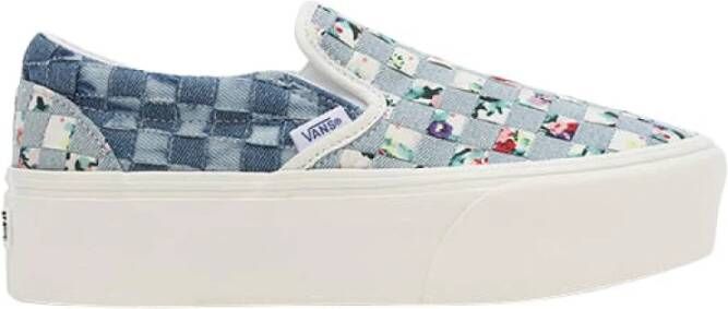 Vans Buty Classic Slip-On Stackfoam Vn0A7Q5Rb12 35 Blauw Dames