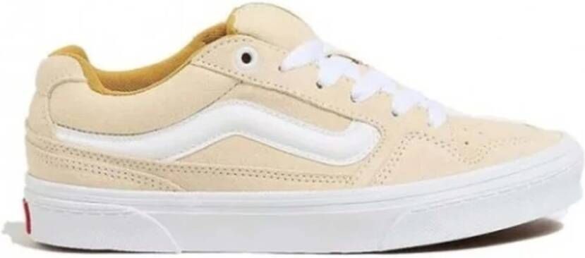 Vans Caldrone Retro Sneakers Beige Dames