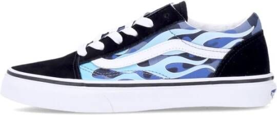 Vans Camo Flame Sneakers Blue Heren