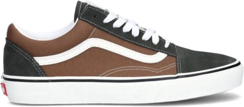 Vans Canvas & Suede Pop Brown Sneakers Brown Heren