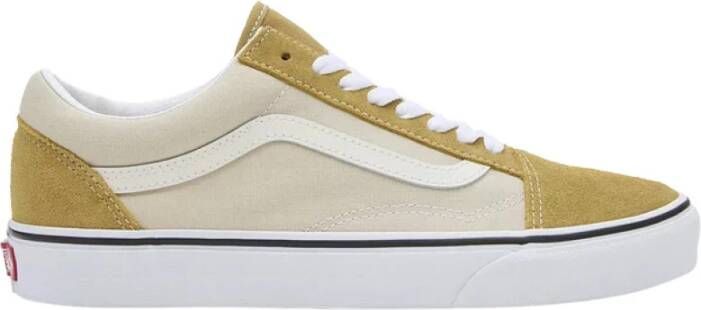 Vans Canvas & Suede Pop Cream Sneakers Multicolor Heren