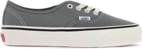 Vans Canvas Sneaker met Contrasterende Stiksels Green Dames