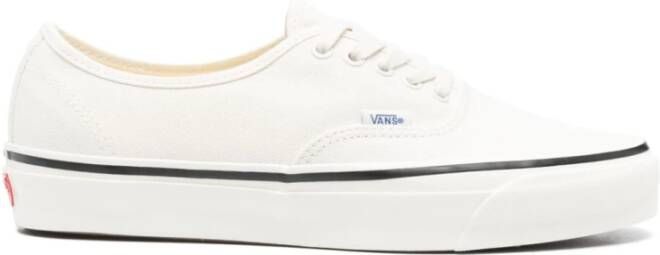 Vans Canvas Veterschoenen Ivoor Wit Beige Heren