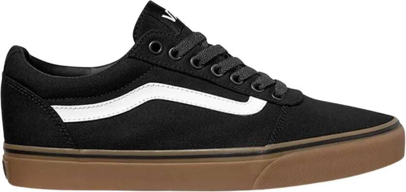 Vans Canvas Ward Sneakers Black Heren