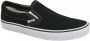 Vans Classic Slip-On Zwart Wit en Sneaker- VN000EYEBLK - Thumbnail 3