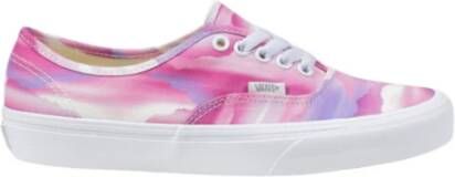 Vans Dames Leren Sneakers Herfst Winter Collectie Pink Dames