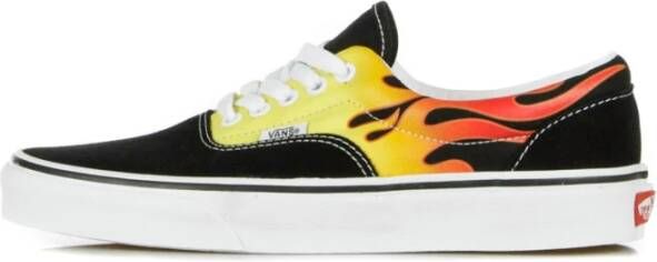 Vans Flame Era Lage Sneaker Black Heren